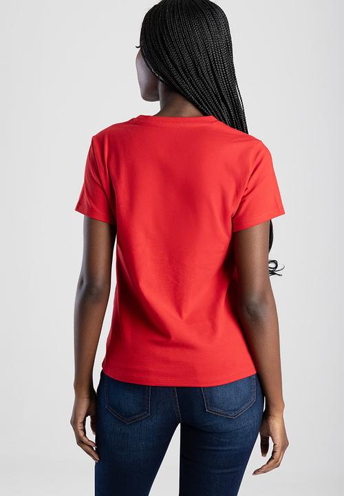 SISSY BOY - Dream Drifter Regular T-shirt With Pearl And Bling Transfer - Red