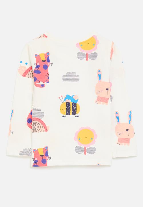 Pop Candy - All-over print sweater - white/multi
