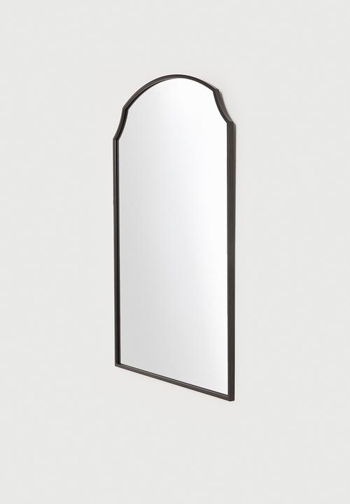 Sixth Floor - Rona Metal Frame Mirror - Black