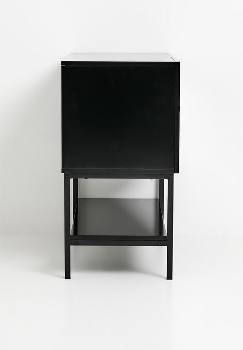 Sixth Floor - Vena 2 door cabinet - black