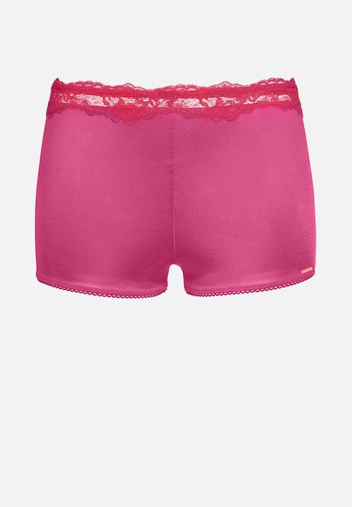 DORINA - Origins-shiny micro boyshorts - pink