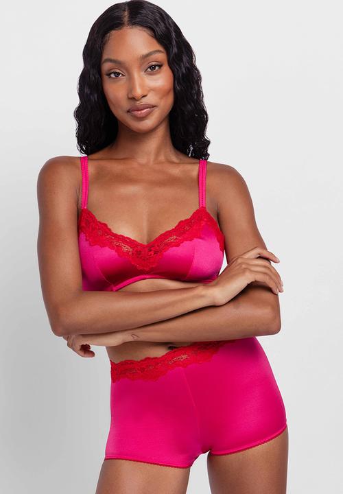 DORINA - Origins-shiny micro boyshorts - pink