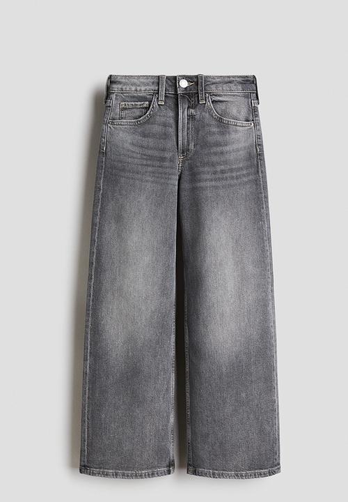 H&M - Wide leg jeans - denim grey