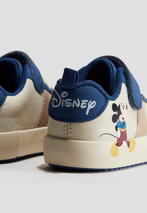 H&M - Printed trainers - beige mickey mouse