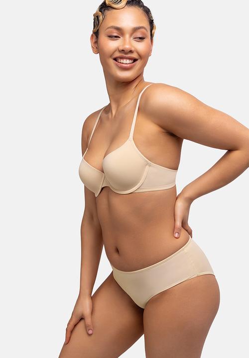 DORINA - Light padded demi - beige