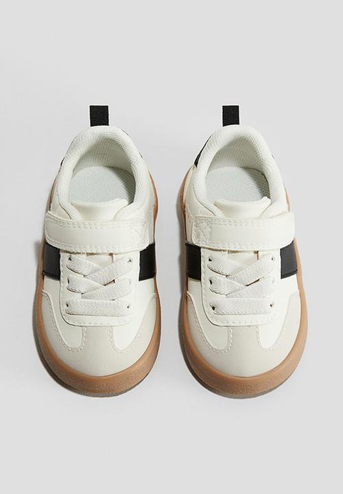 H&M - Trainers - cream & black