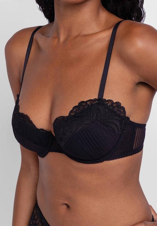 DORINA - Emersyn 2 pack demi - black & ivory