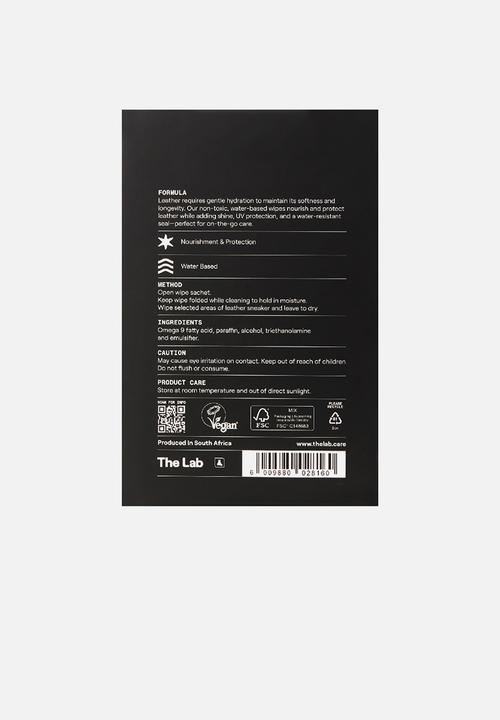 The Lab - Leather Wipes 12 Pack