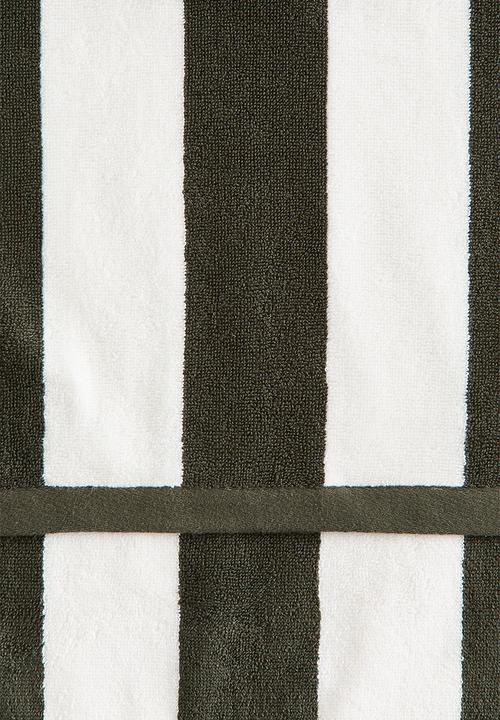 H&M - Bath towel - green,multi