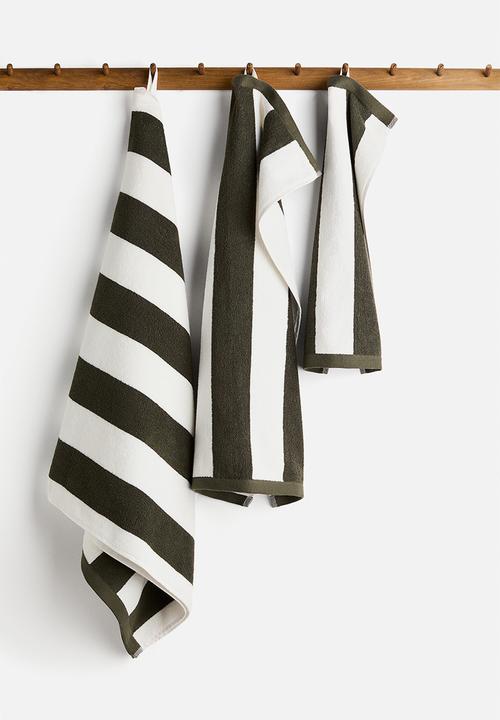 H&M - Bath towel - green,multi