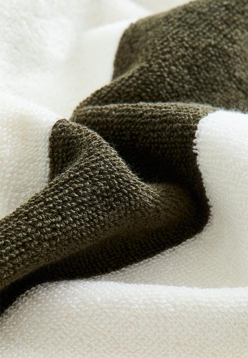 H&M - Bath towel - green,multi