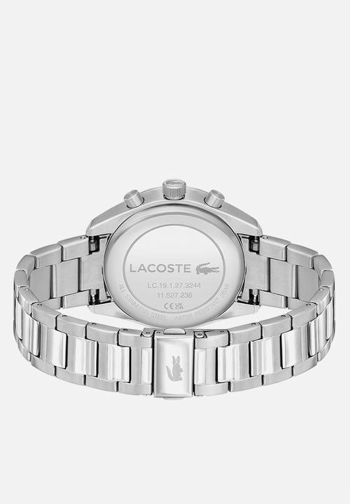 Lacoste - 42mm Boston green dial ss bracelet - silver