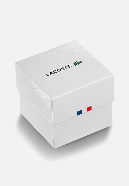 Lacoste - 42mm Boston green dial ss bracelet - silver