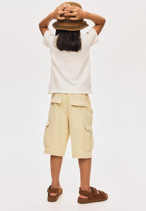 H&M - Cargo shorts - beige