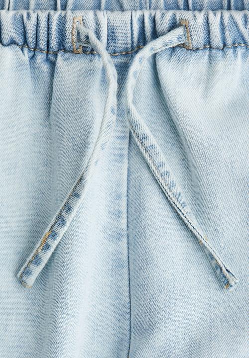 H&M - Wide leg jeans - light denim blue