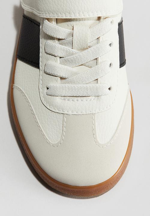 H&M - Trainers - cream & black