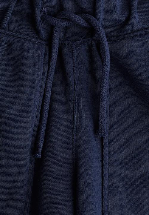 H&M - Sweatshirt shorts - navy blue