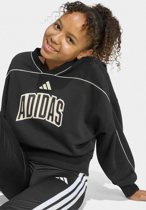 adidas Performance - Jg Std Sweater - Black/Off White