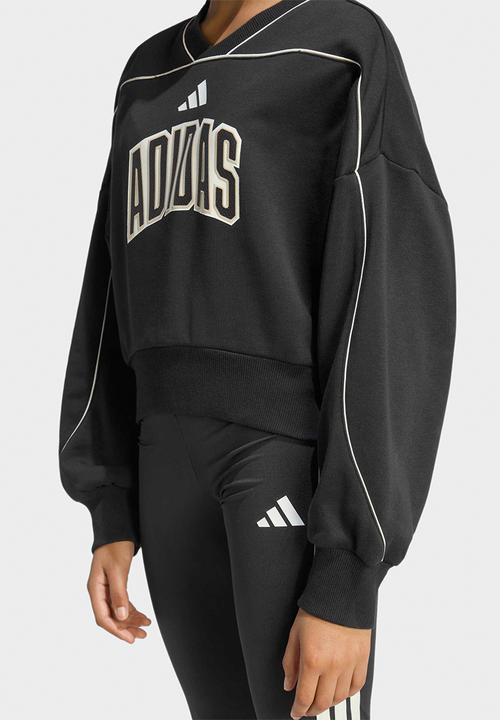 adidas Performance - Jg Std Sweater - Black/Off White