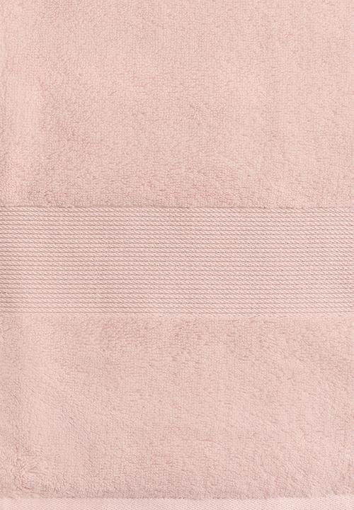 H&M - Soft terry bath towel - powder pink 