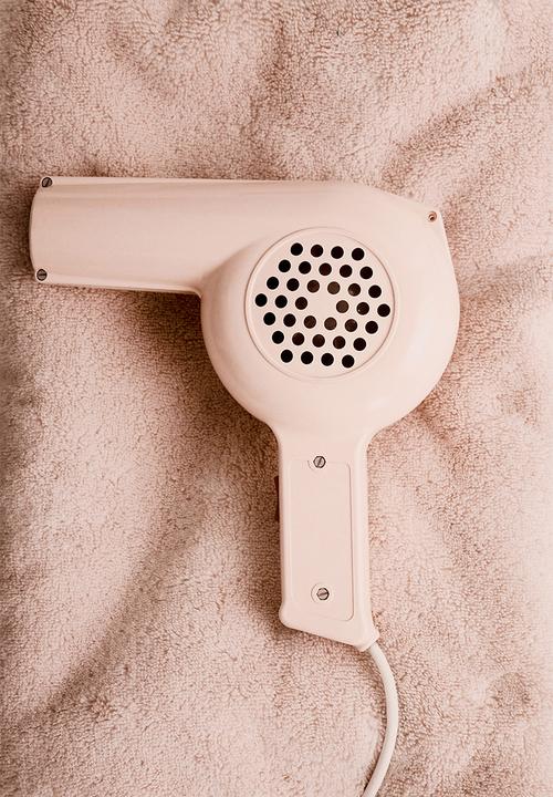 H&M - Soft terry bath towel - powder pink 