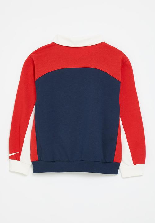 Nike - Nike game day essentials french terry top - midnight navy