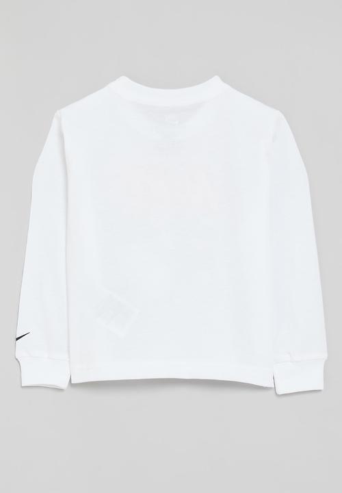 Nike - Nike bball long sleeve tee - white