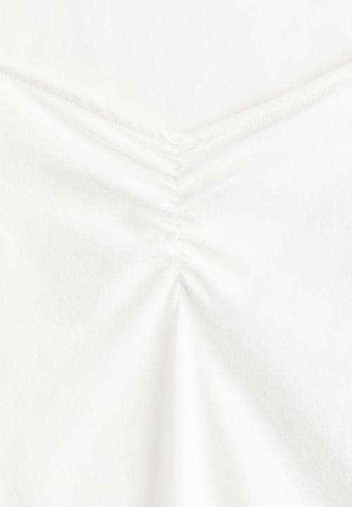 H&M - Sweetheart-neck top - white