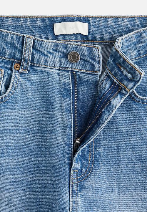 H&M - Flared high jeans - light denim blue