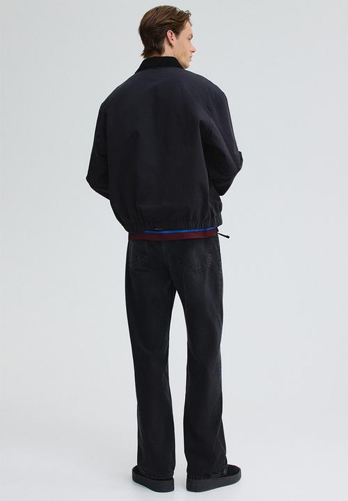 H&M - Loose straight jeans - denim black
