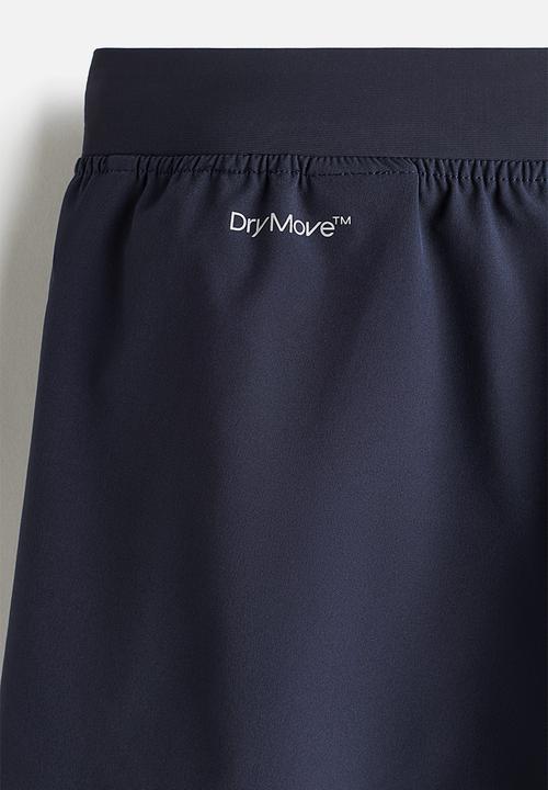 H&M - Mid-length sports shorts with drymove™ - navy blue