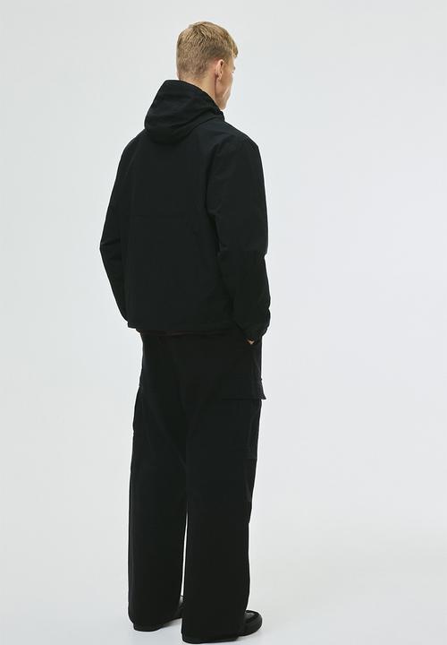 H&M - Hooded windbreaker - black
