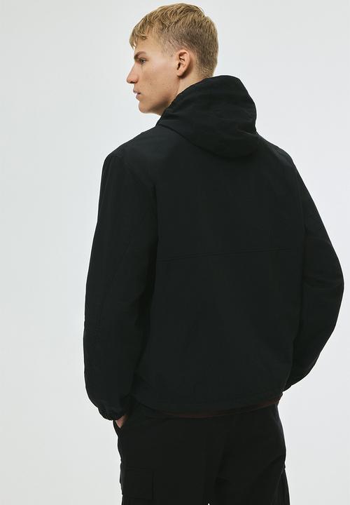 H&M - Hooded windbreaker - black