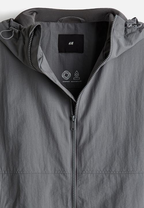 H&M - Hooded windbreaker - grey