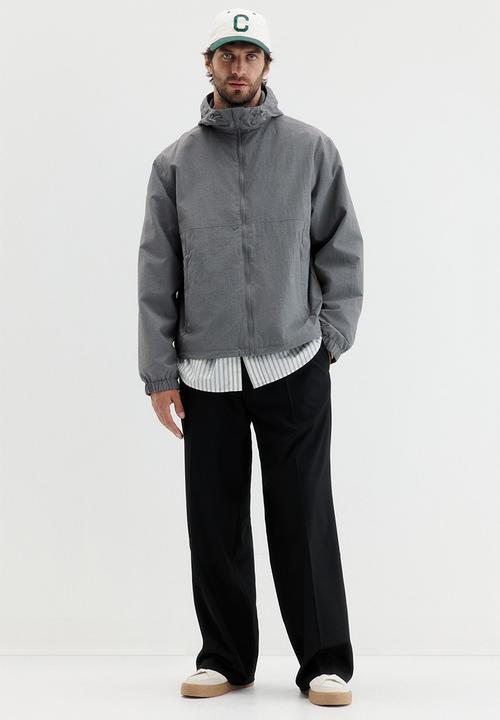 H&M - Hooded windbreaker - grey