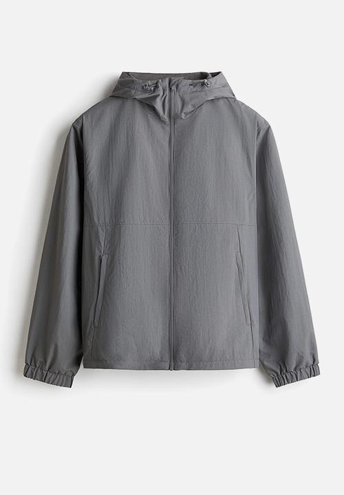 H&M - Hooded windbreaker - grey