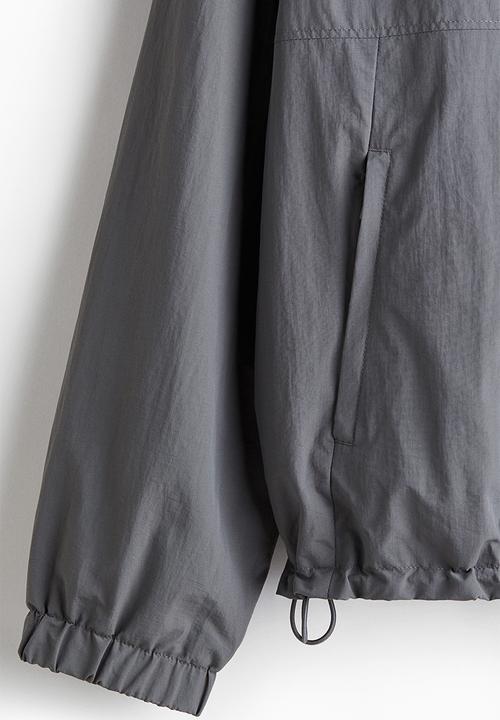 H&M - Hooded windbreaker - grey