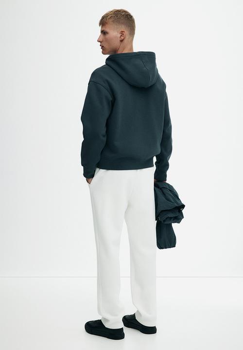 H&M - Regular fit tailored joggers - white