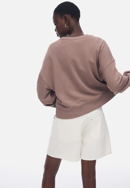 H&M - Sweatshirt - dusty brown