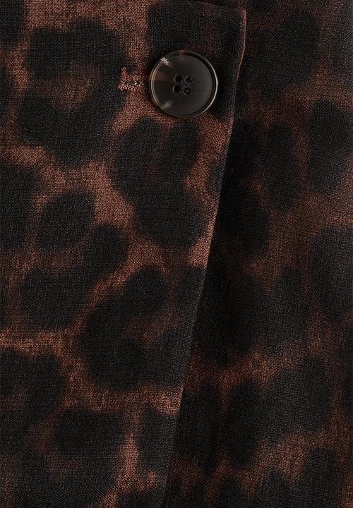 H&M - Wrap skort - brown/leopard print