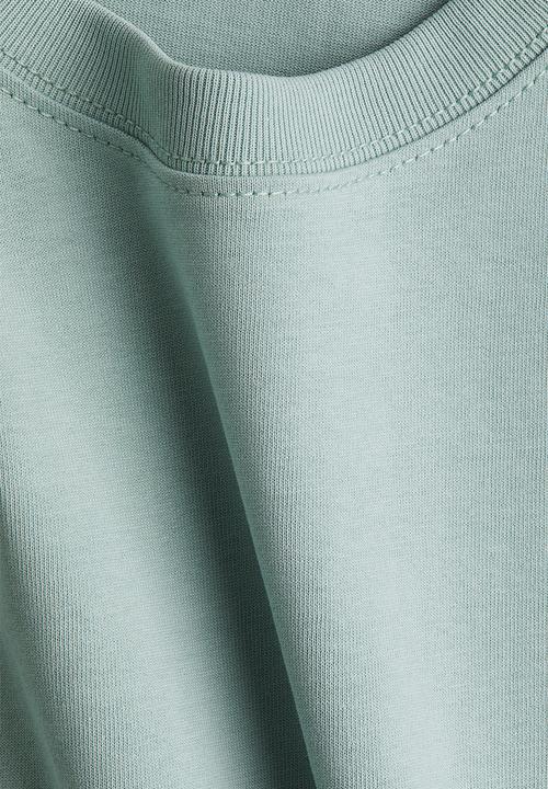 H&M - Boxy T-shirt - mint green