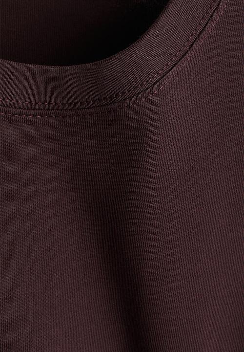 H&M - Boxy T-shirt - dark brown