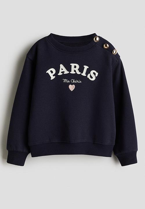 H&M - Sweatshirt - navy blue paris 