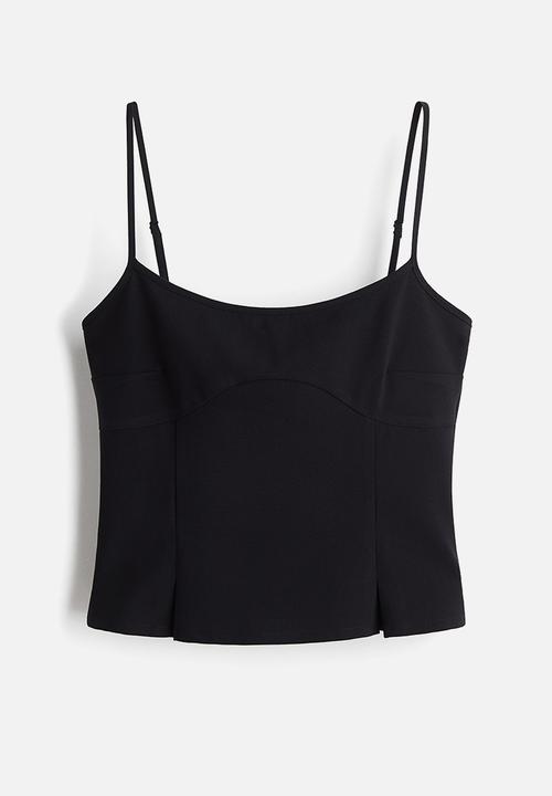 H&M - Strappy top - black