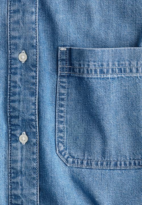 H&M - Denim shirt - denim blue