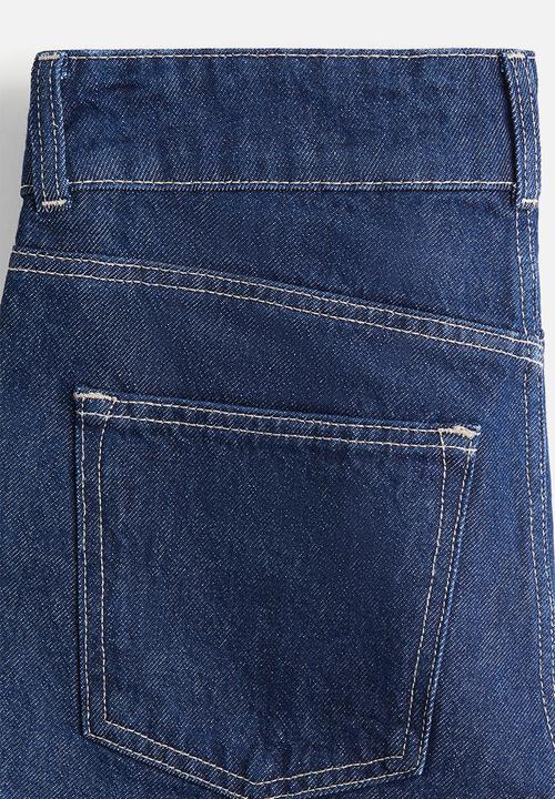H&M - Denim shorts - dark denim blue