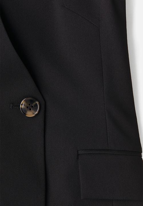 H&M - Waistcoat dress - black
