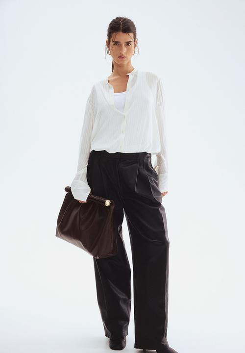 H&M - Sheer blouse - white