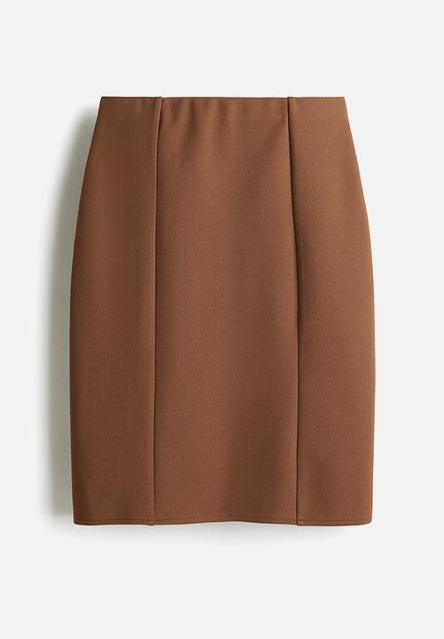 H&M - Knee-length skirt - brown