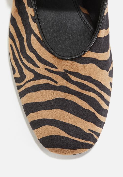 H&M - Mary jane ballet pumps - beige,multi